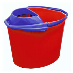Balde Plástico 10 Litros con Estrujador Integrado para Limpieza