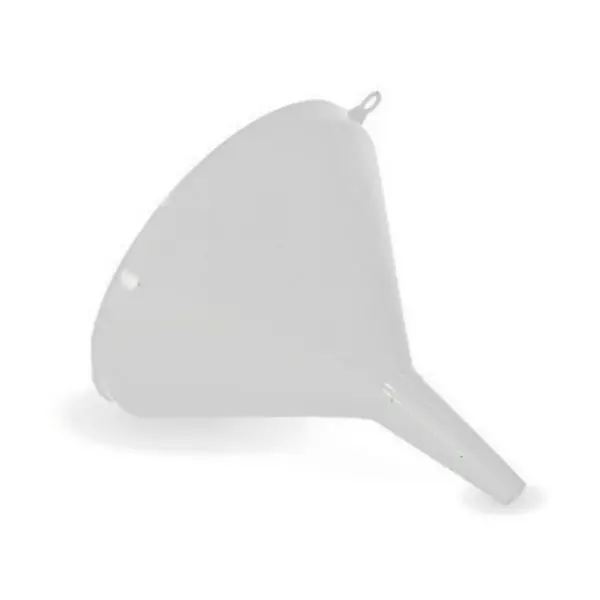 Embudo Mediano de Plástico Resistente para Uso Industrial y Doméstico