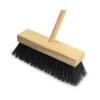 Escobillón Municipal Profesional con Mango de Madera y Cerdas Rígidas