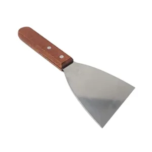 Espátula Profesional de Acero Inoxidable con Mango Ergonómico